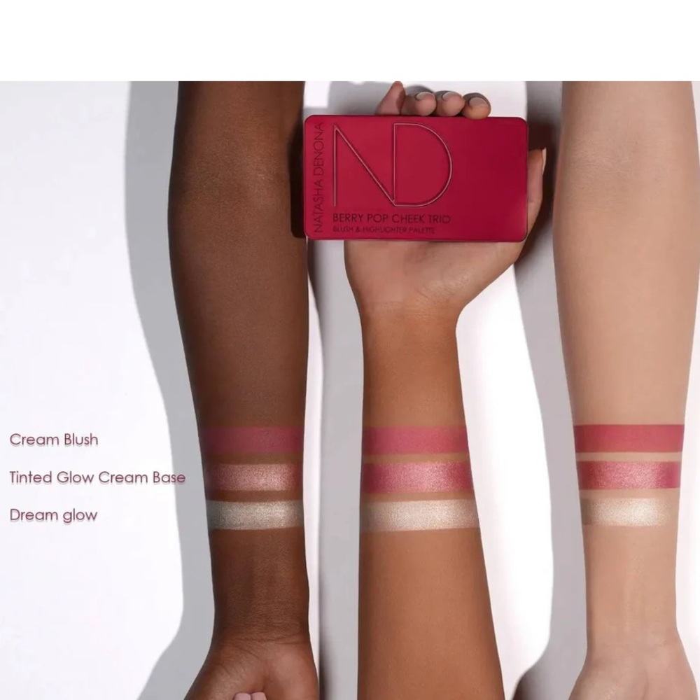 BNIB Natasha Denona Berry Pop Blush & Glow Palette - Picture 4 of 9